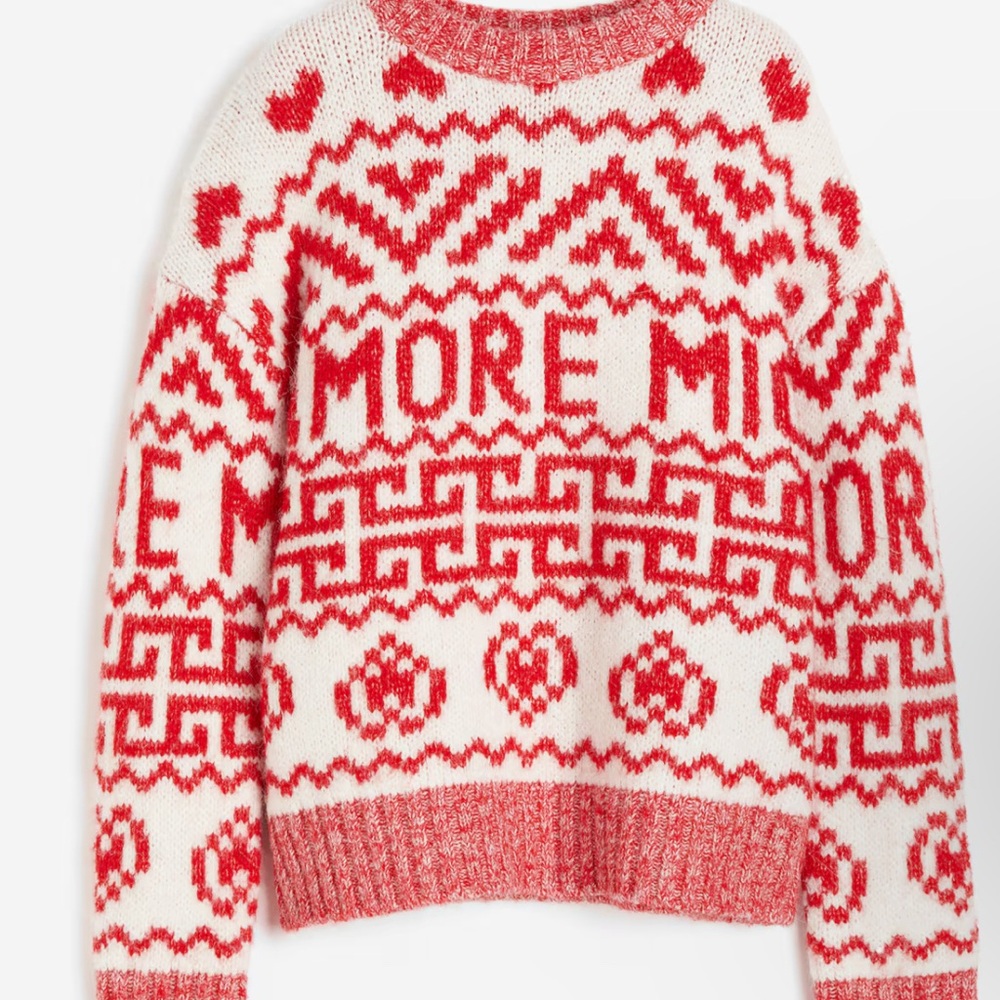 h&m christmas sweater